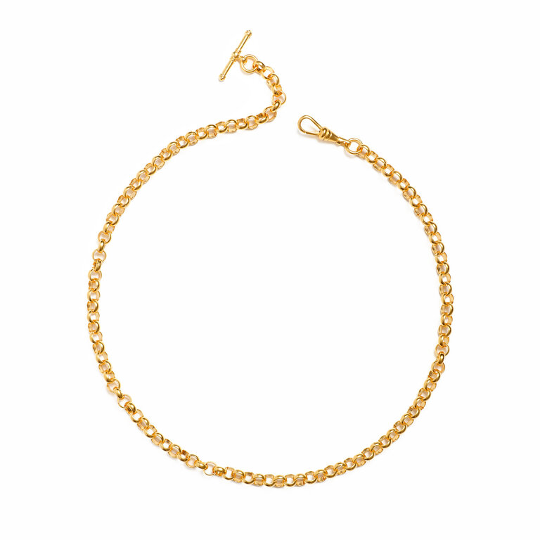 Fallen Aristocrat Large Toggle Rolo Chain Necklace