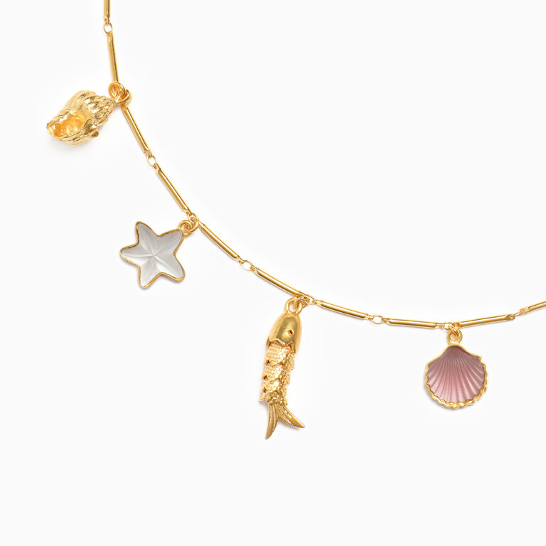 Fallen Aristocrat Grotto Charm Necklace