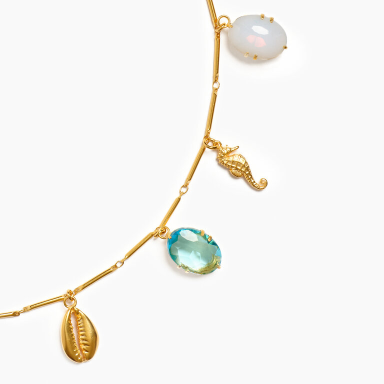 Fallen Aristocrat Grotto Charm Necklace