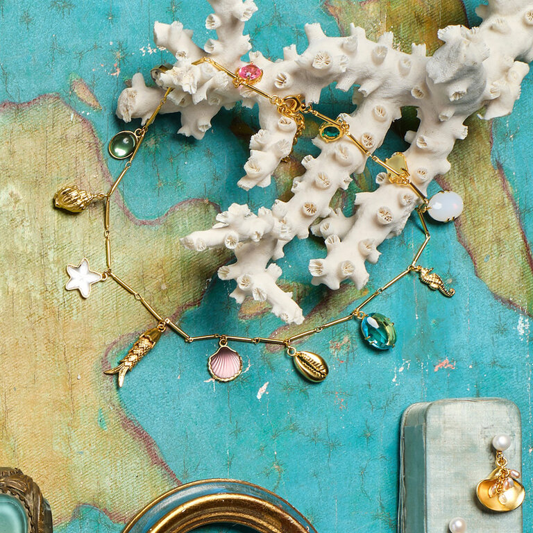 Fallen Aristocrat Grotto Charm Necklace