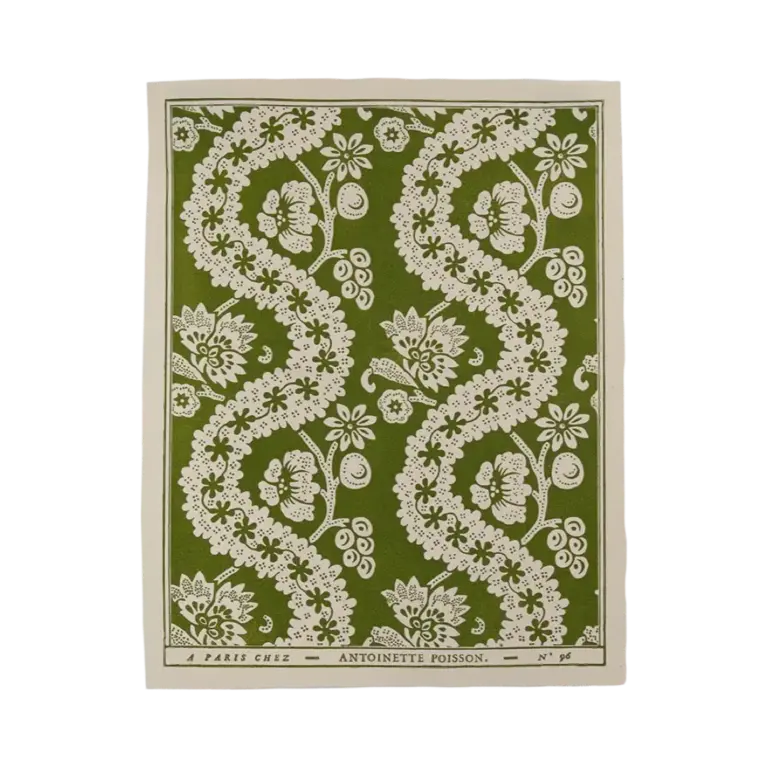 Antoinette Poisson Oratorio Vert Domino Paper