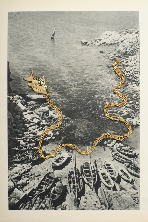 Fallen Aristocrat Nekhau Egyptian Fish Pendant