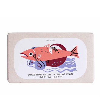 Jose Gourmet Tinned Cold-Smoked Trout Fillets