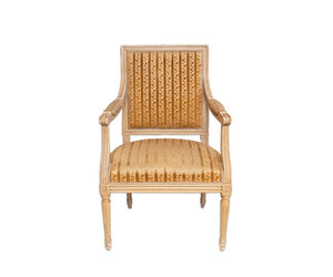 Upholstered Antique Armchair Louis XVI Style - The Paris Market
