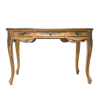 Louis XV Style Wooden Painted Desk