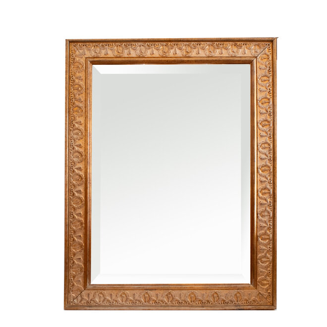 French Louis Philippe Style Gilded Mirror, 19th Century - The
