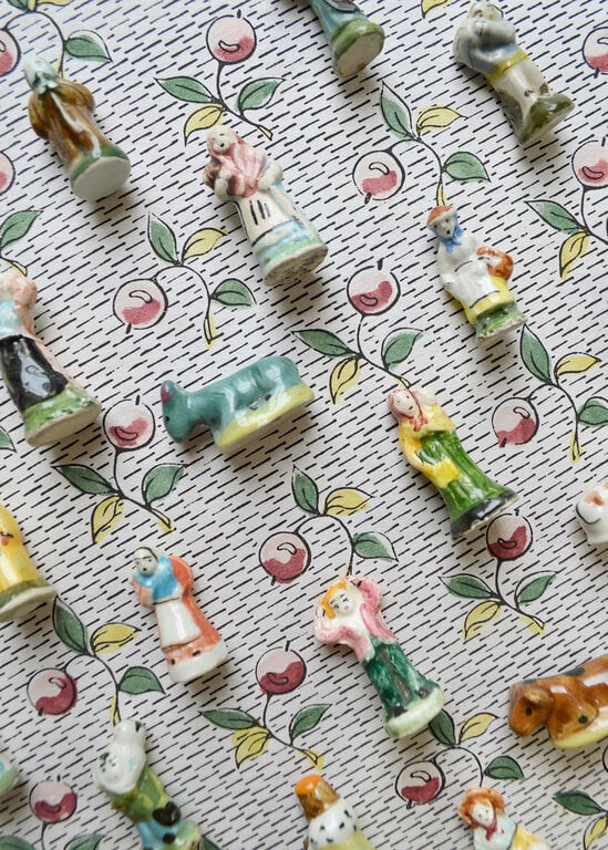 Galette de Rois (King Cake) Ceramic Figures