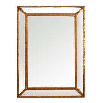 Parclose Gilt Beveled Mirror, 19th Century