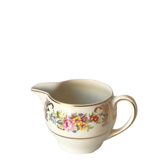 Florals with gold Creamer