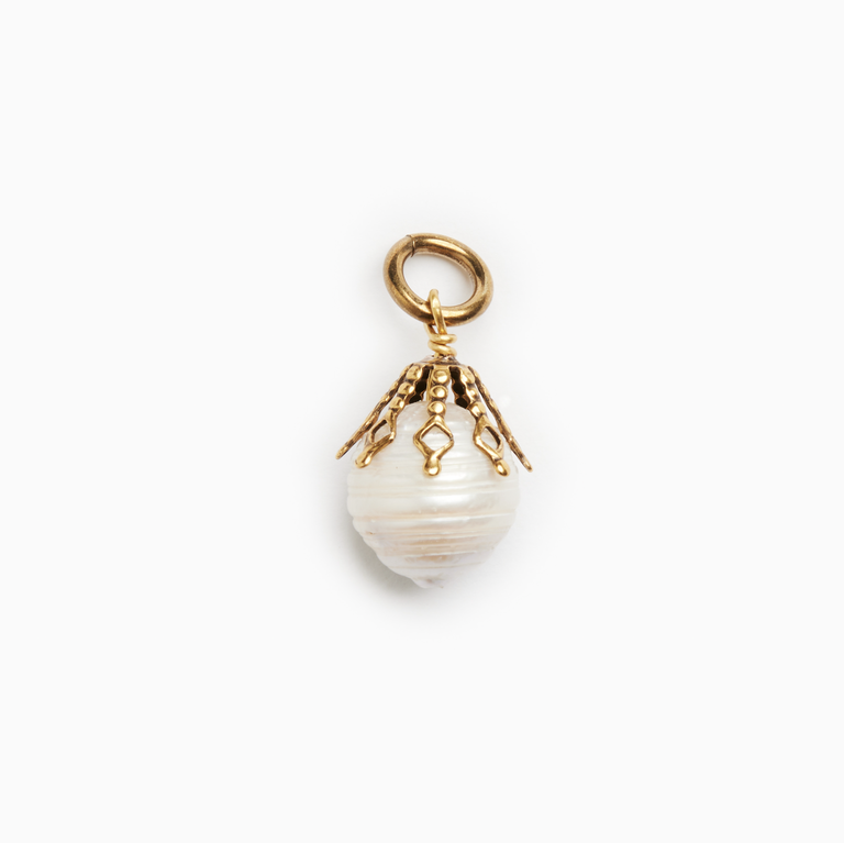 Fallen Aristocrat Fresh Water Pearl Charm