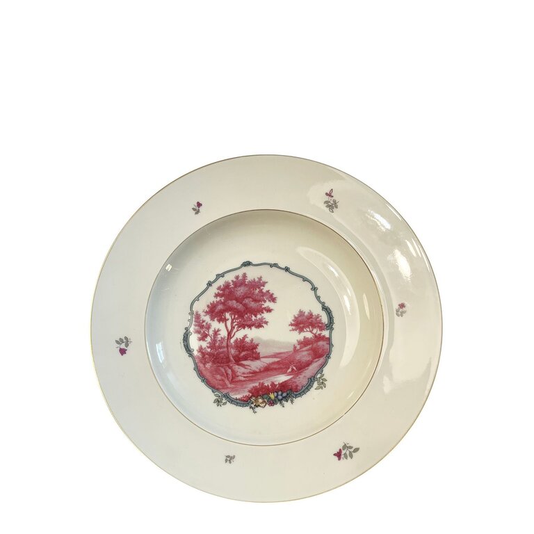 Rosenthal Ivory Bavaria Soup Plate Rimmed