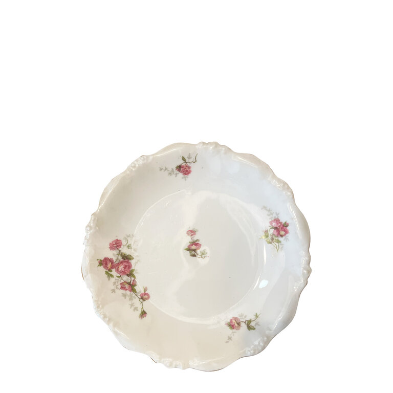 Elite France Rose & Gold Dessert Plate