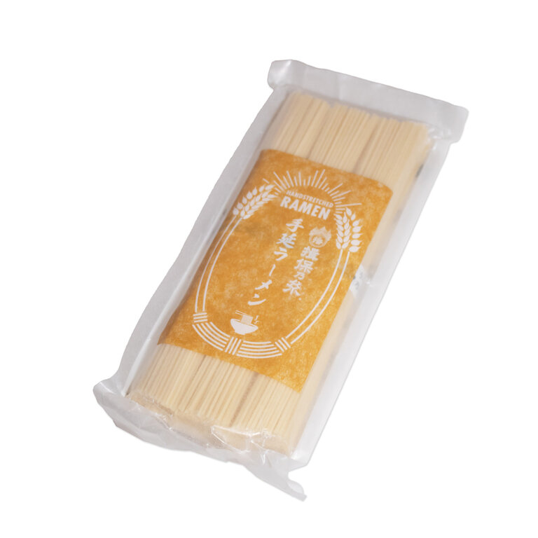 Dried Hand-Pulled Ibonoito Tenobe Ramen Noodles
