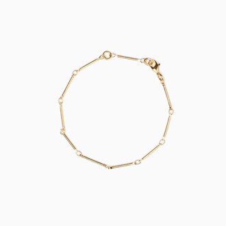 Fallen Aristocrat Stick Chain 14k Bracelet
