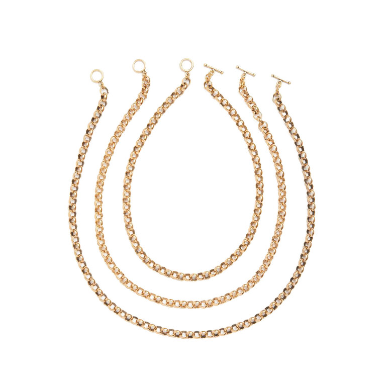 Fallen Aristocrat Rolo Chain Necklace