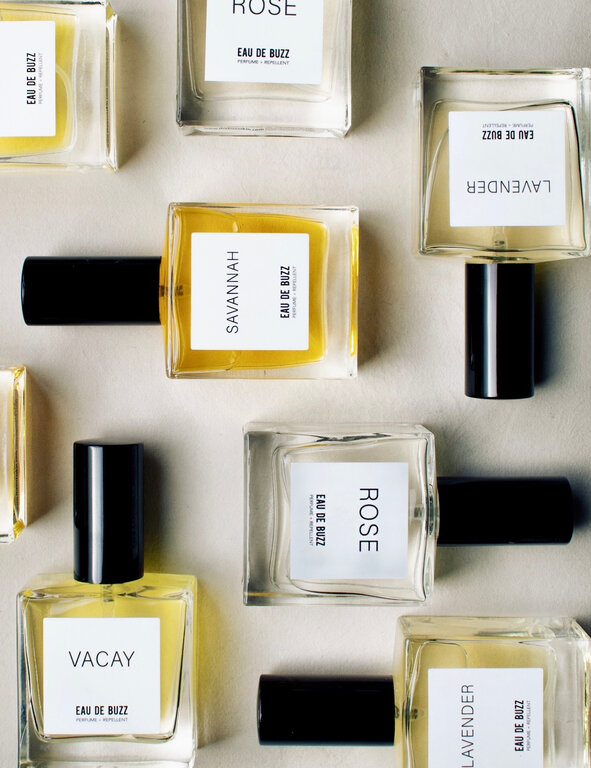 Buzz Rose Insect Repellent Perfume
