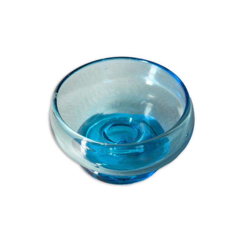 La Soufflerie Pilgrim Turquoise Glass Bowl