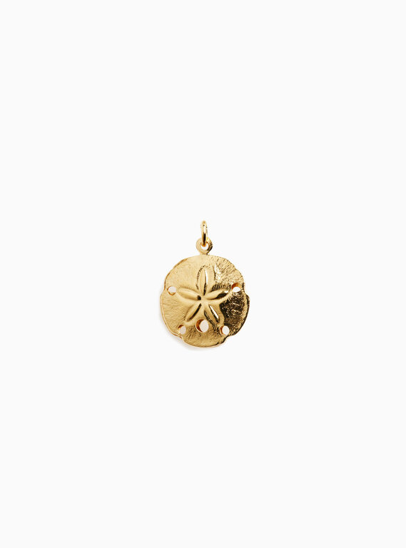 Fallen Aristocrat Sand Dollar Charm Medium