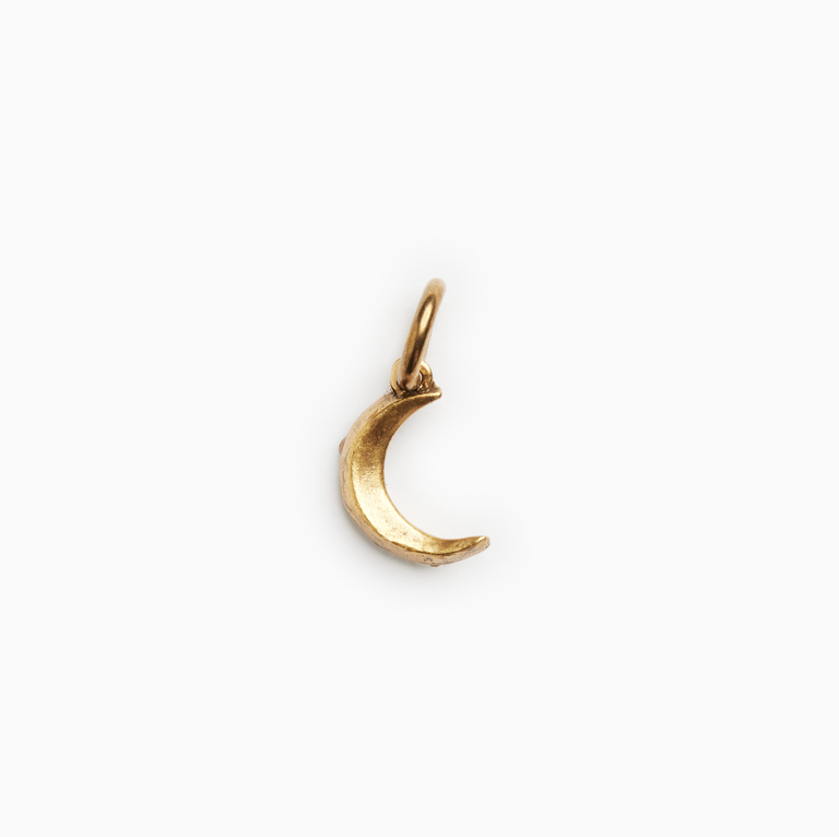 Fallen Aristocrat Crescent Moon Charm