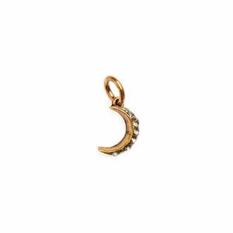 Fallen Aristocrat Crescent Moon Charm