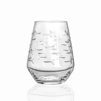 Fish Stemless Wine Tumbler
