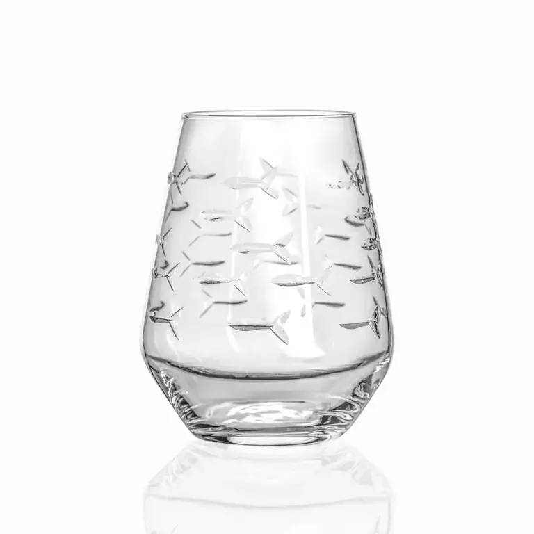 Fish Stemless Wine Tumbler