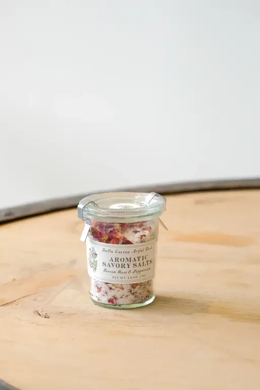 Bella Cucina Tuscan Rose & Pink Peppercorn Savory Salt