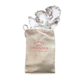 Antique French Chandelier Crystal Bundle, 19th Century