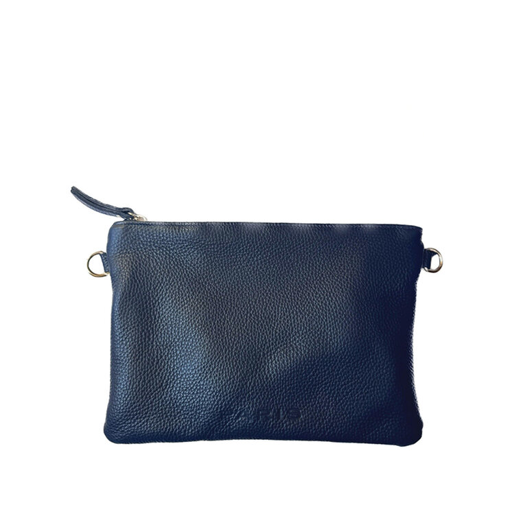 The Paris Market Marine Leather Anna Bag