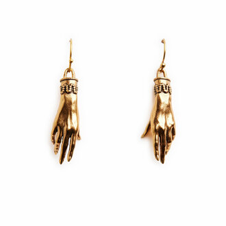 Fallen Aristocrat Artist Hand Earrings Fallen Aristocrat Artist Hand Earrings