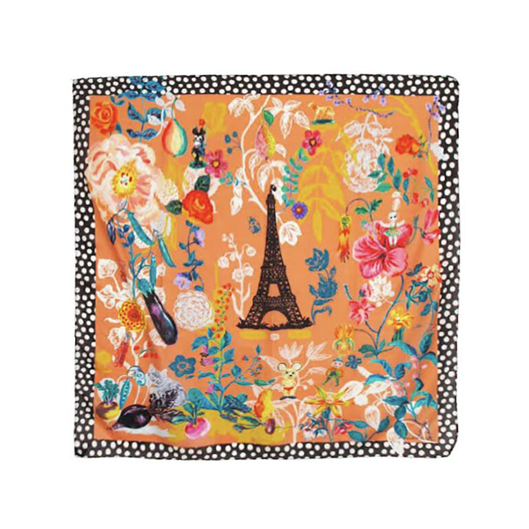 Nathalie Lete Paris Jardin Silk Scarf