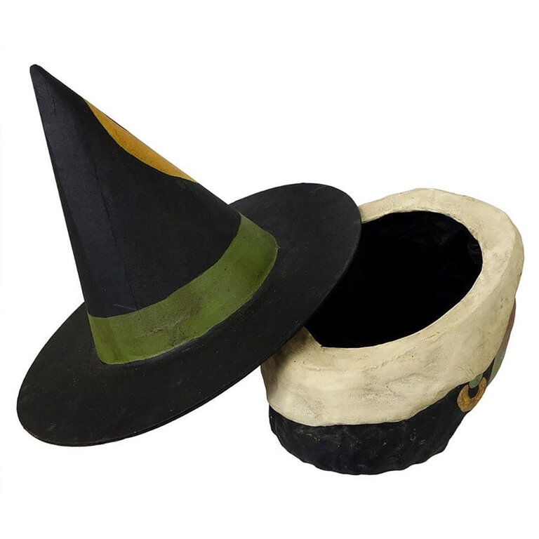 Cody Foster Small Green Witch Candy Dish