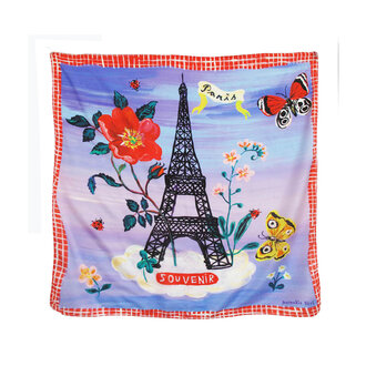 Nathalie Lete Paris Souvenir Silk Scarf