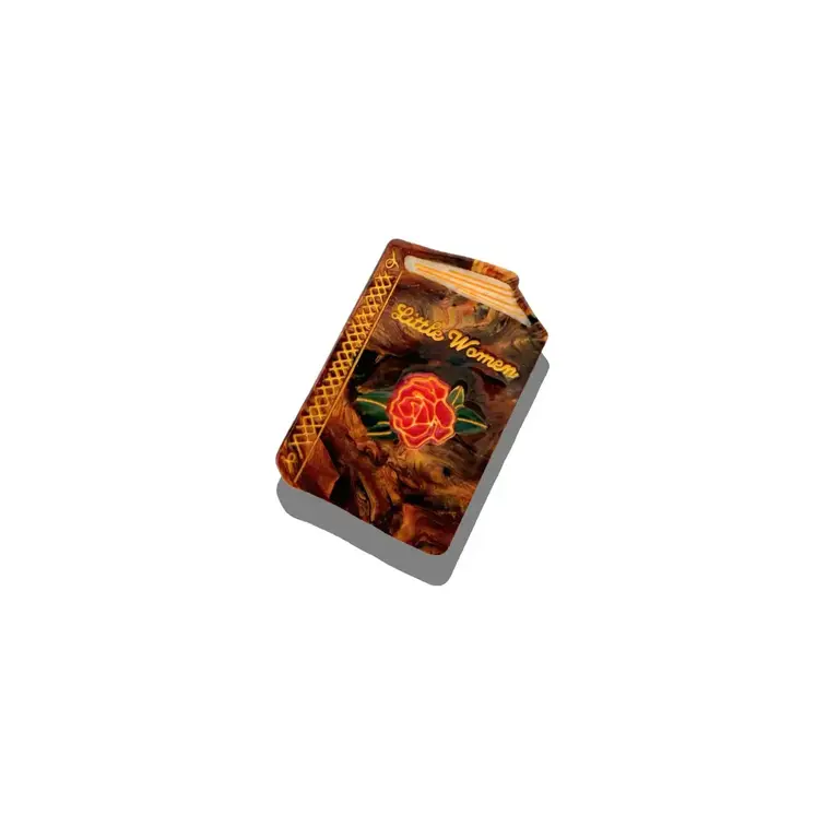 Mini Little Women Book Hair Clip