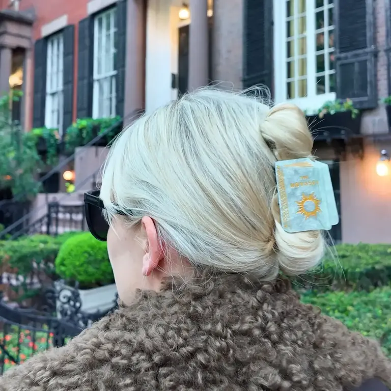 Mini the Odyssey Book Hair Clip