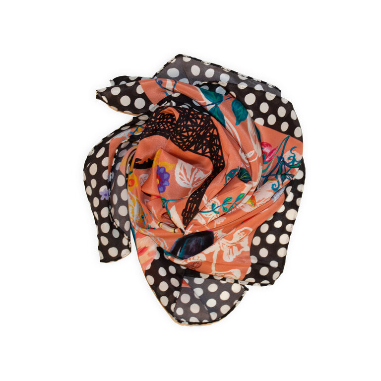 Nathalie Lete Paris Jardin Silk Scarf