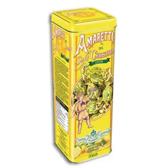 Cookies- Soft Lemon Amaretti di Saronno Tin 180g