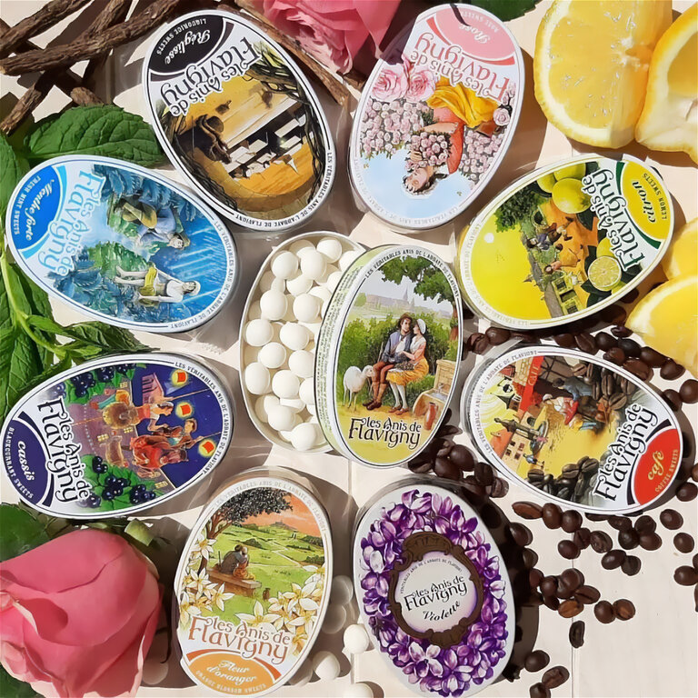 Lemon Flavigny French Mints