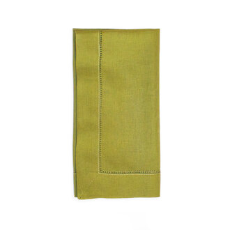 Kiwi Hemstitched Dinner Napkin