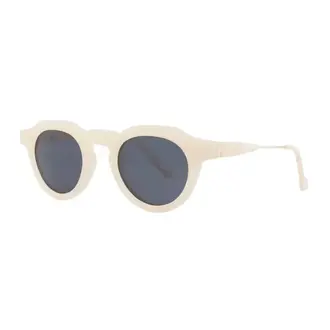 Koa  Ivory  Smokey Lens Sunglasses