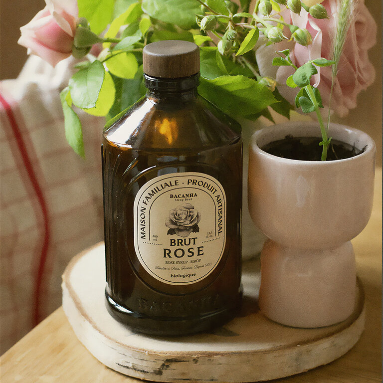 Bacanha Organic Rose Syrup