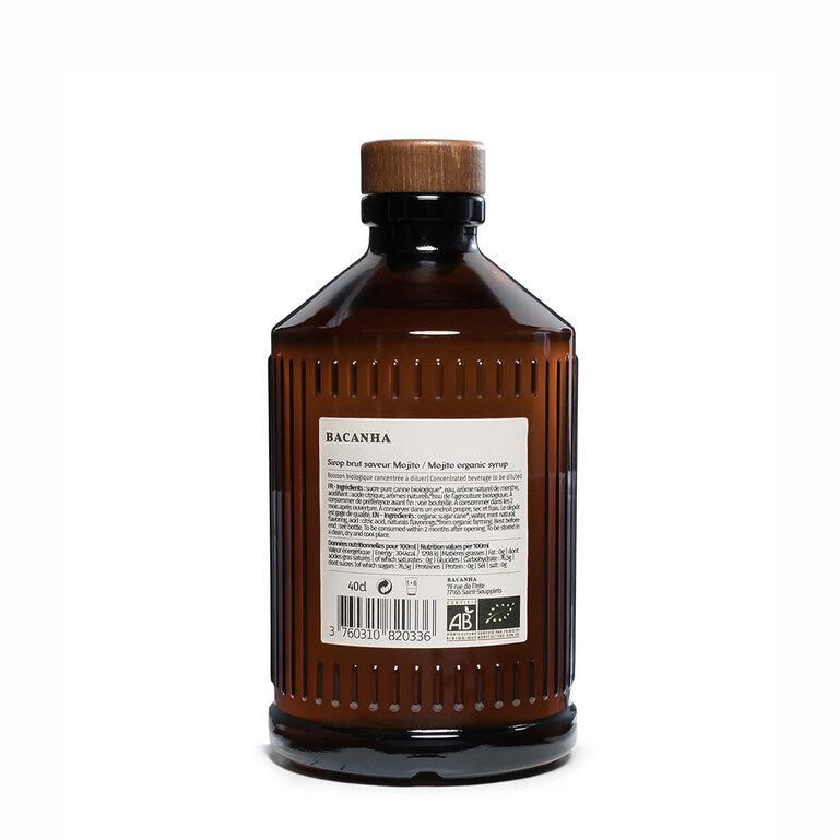 Bacanha Organic Mojito Syrup