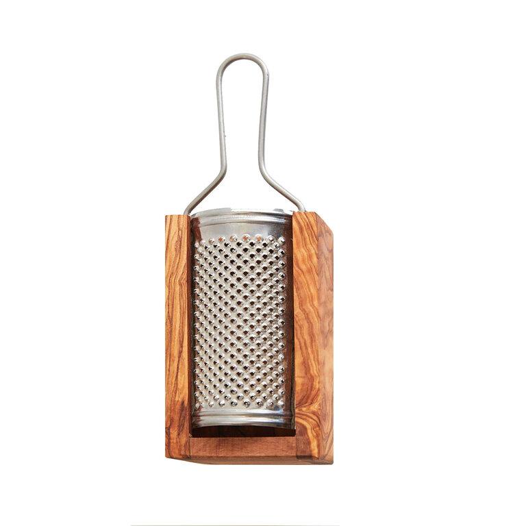 Italian Olivewood Box Cheese Grater