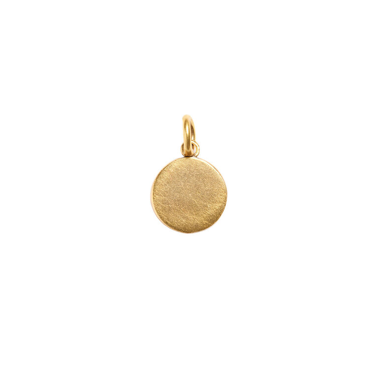Fallen Aristocrat Black Intaglio Crest Charm