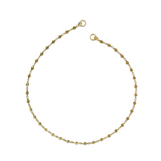 Fallen Aristocrat Yellow Bezel Chain Connector