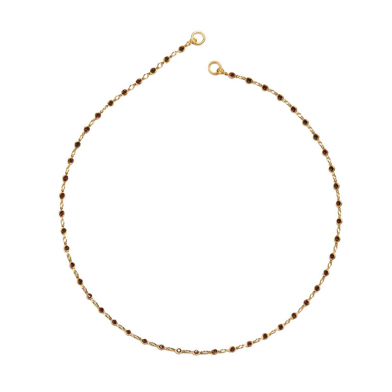 Fallen Aristocrat Purple Bezel Chain Connector