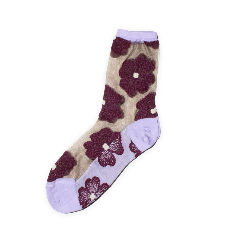 Atelier St Eusache Murano Violette Socks