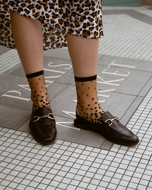 Atelier St Eusache Violette  Vetrata Socks