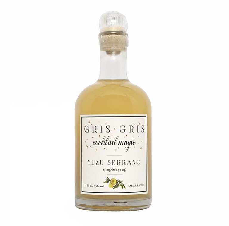 Gris Gris Yuzu Serrano Simple Syrup