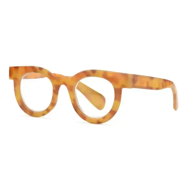 Ryan Simkhai Kai Honey Tortoise Blue Light Readers